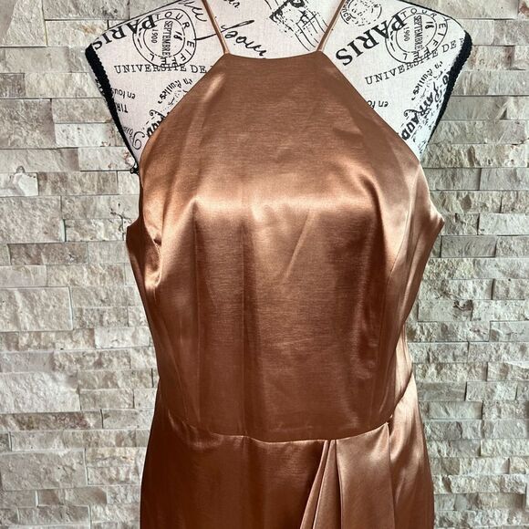 After Six asymmetrical sleeveless bridesmaid dress NWT Size 10 - Picture 6 of 9